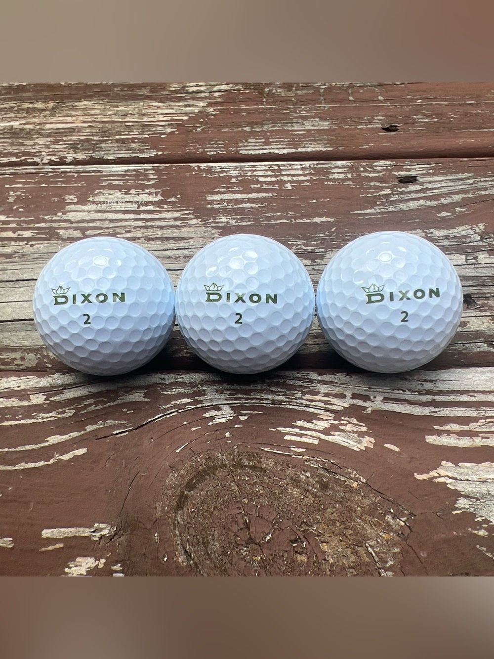 3 pack Dixon Golf EARTH High-Performance Eco-Friendly Golf Balls,Sustainability